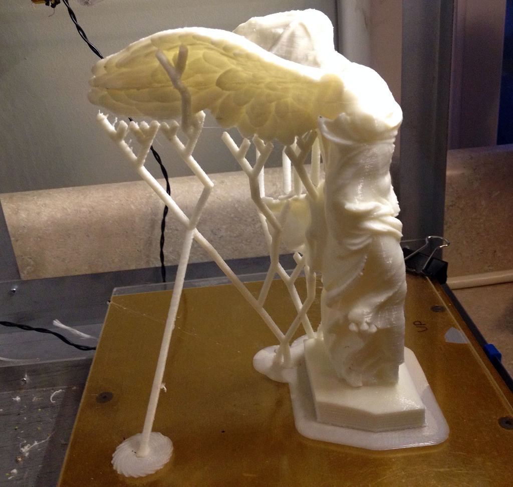 Winged Victory of Samothrace - Integrated Supports