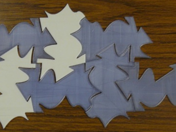 Tessellation Puzzle, Printable Tiles and Box