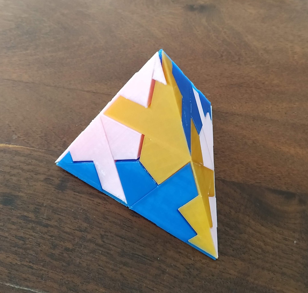 Puzzle Tetrahedron Six