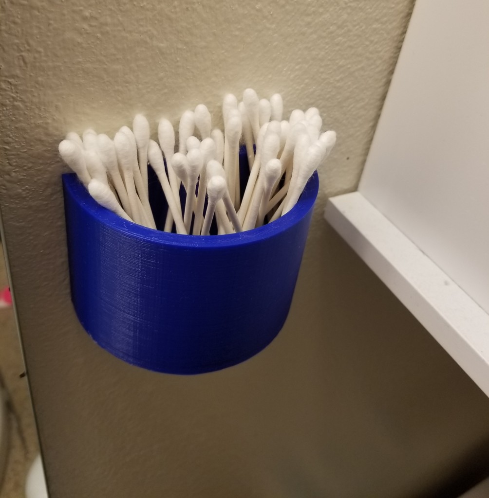 simple qtip wall cup