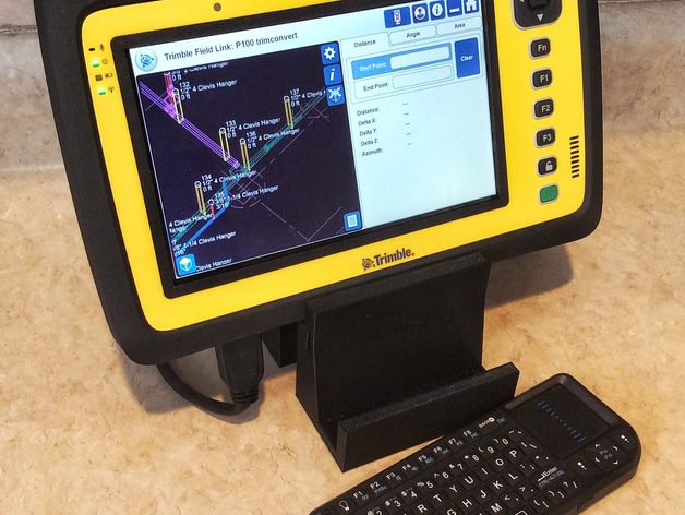 Trimble field link stand and dust plugs