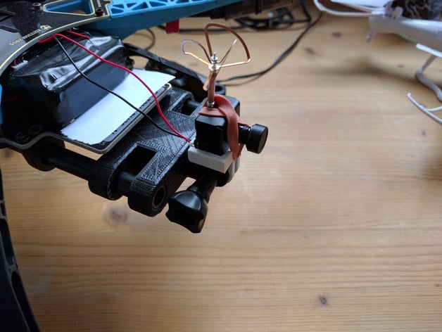 Camera support for drone