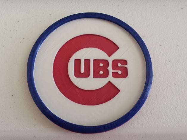 Chicago Cubs Coaster