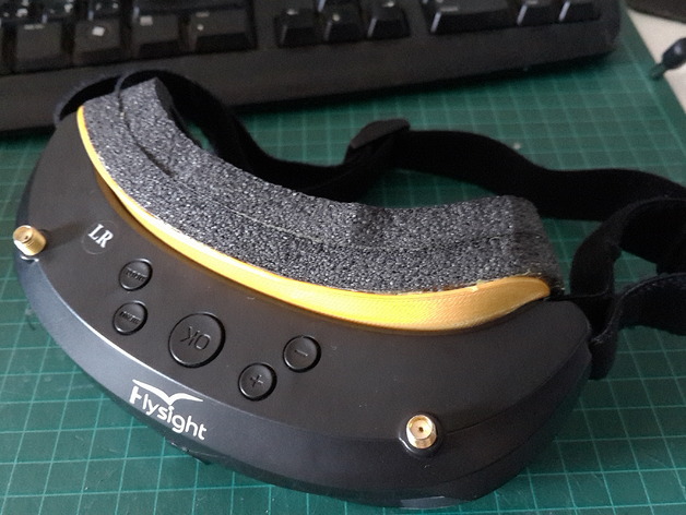 FlySight  SpeXman One (SPX01) FPV Video Goggles Faceplate add on