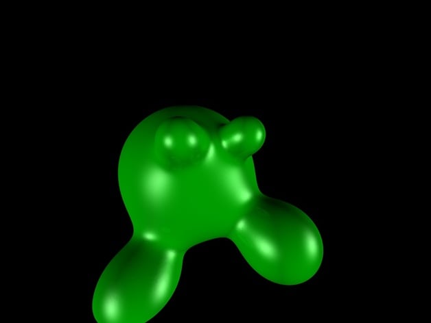 Greeny the blob