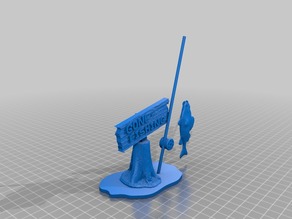 Gone Fishing 3D model