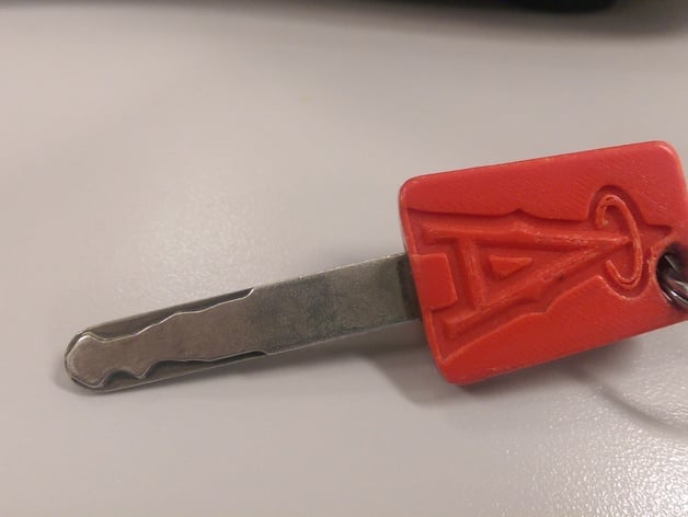 Honda Key (FOB combo) Replacement with LA Angels logo