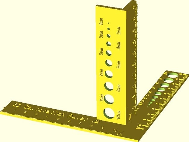 3D Calibration Ruler