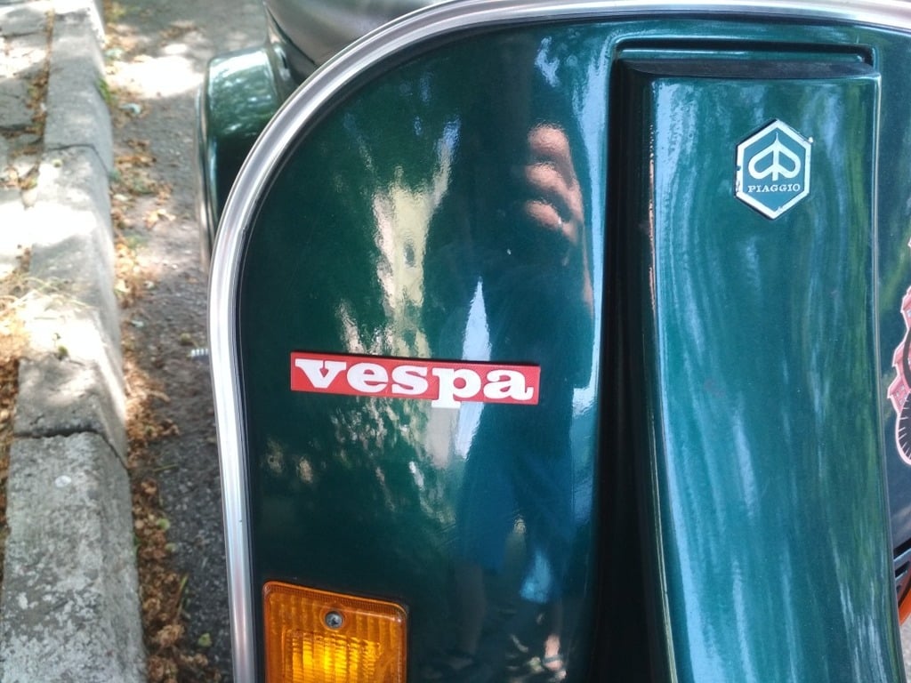 Vespa PK Badge legshield
