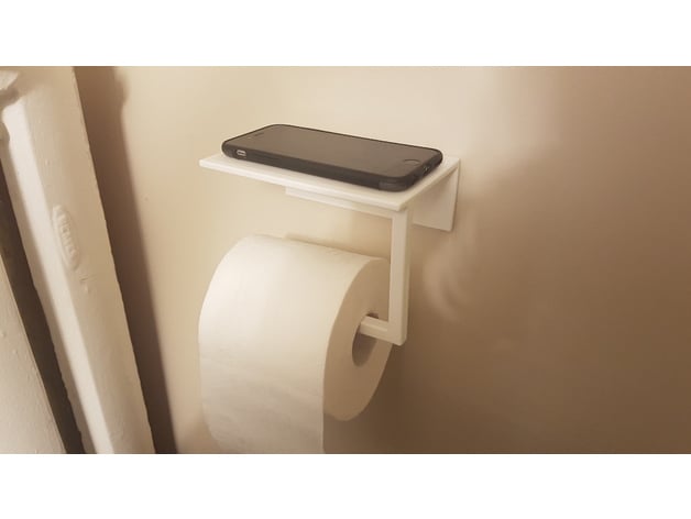 Toilet Paper Phone Holder