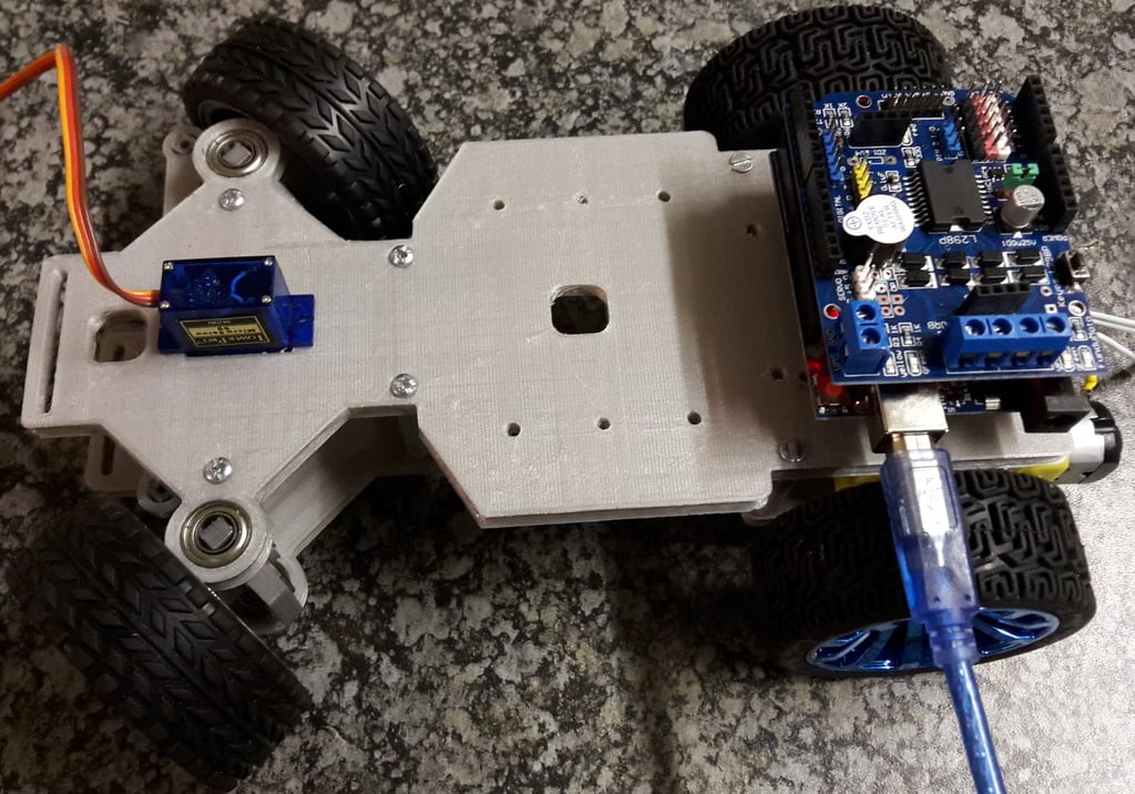 4WD RC Smart Car Chassis for Arduino (or ESP)