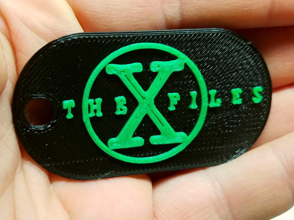 X-Files Keychain