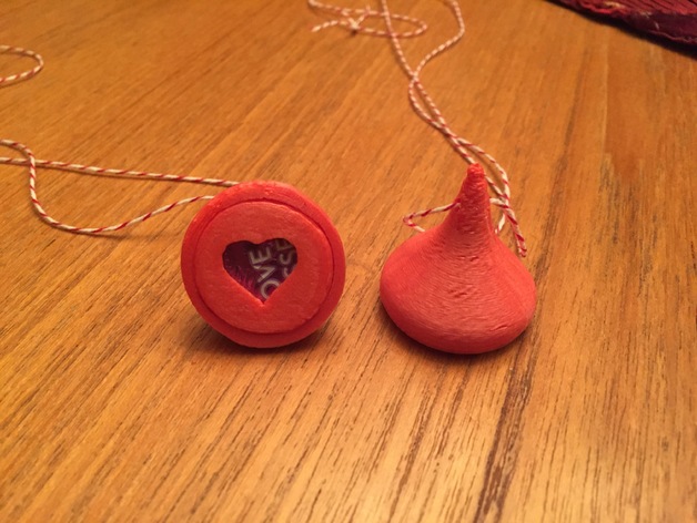 Hershey's Kiss Necklace, Valentine