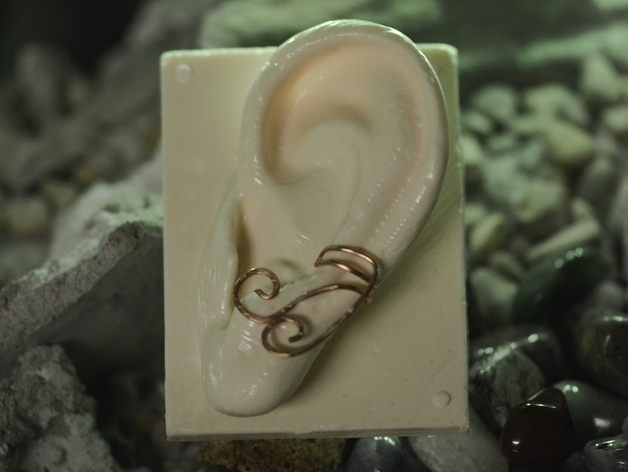 Human Ear Oogoo Mold