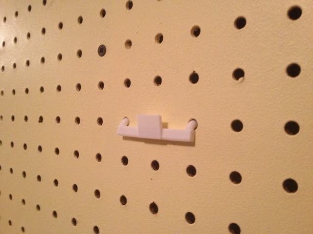 Pegboard Picture Frame Hook