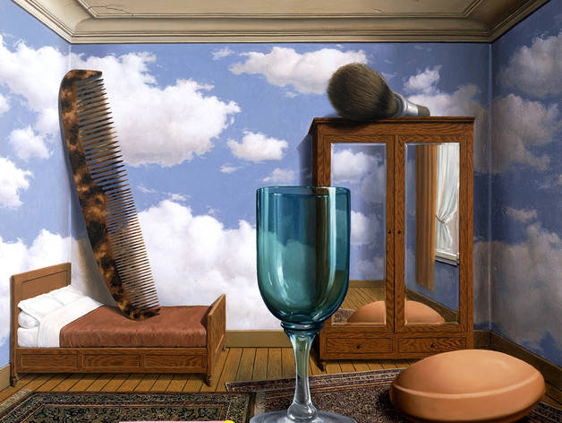 René Magritte - Les Valeurs Personnelles - 1952