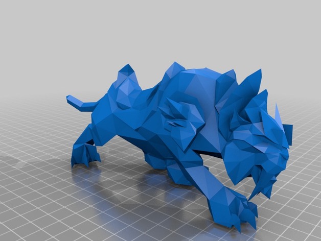 Swift Spectral Tiger From World Of Warcraft By Iceek51 Thingiverse