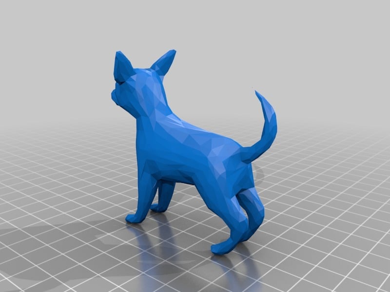 Chihuahua-Like Thing and Low Poly