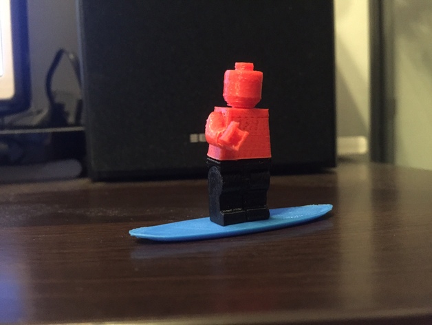 Lego Compatible Surf Board