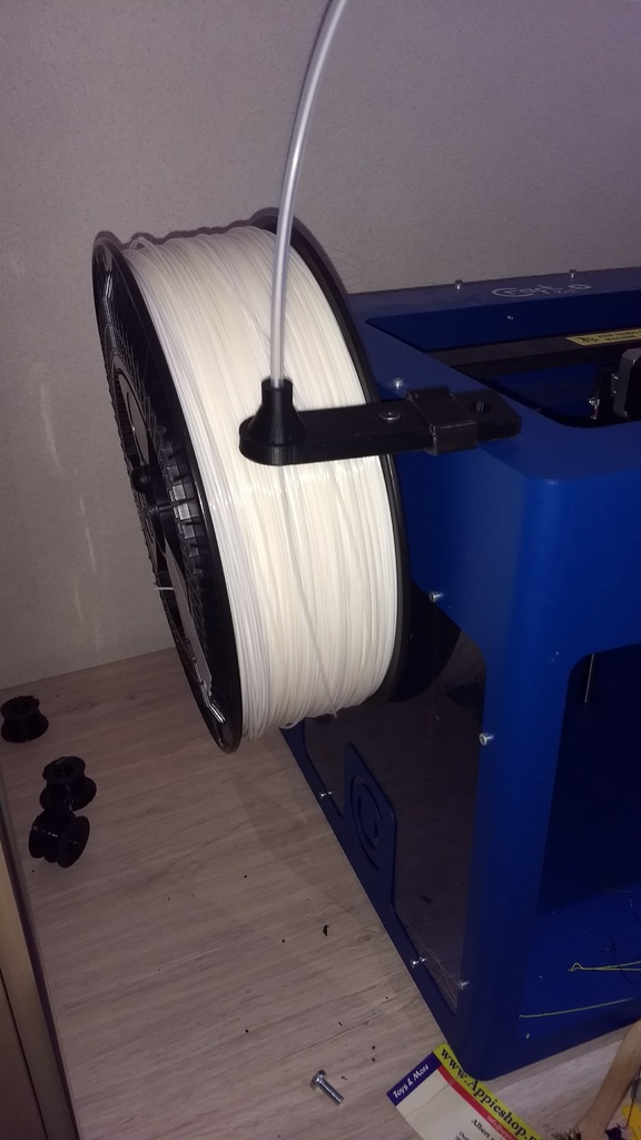 Large (filament guide) spool holder for Craftbot PLUS