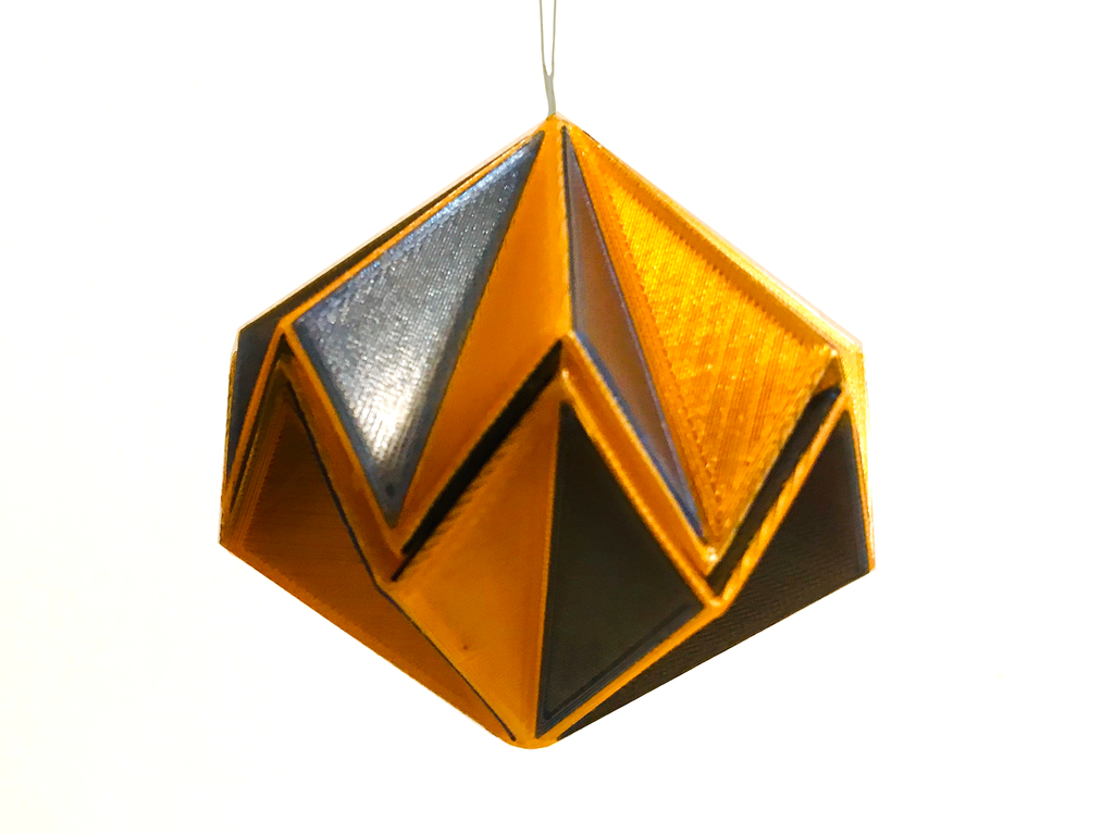 Diamond Origami Ornament