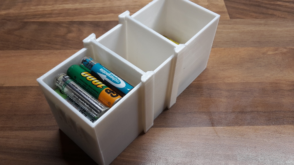 AAA Battery Storage Box Divider