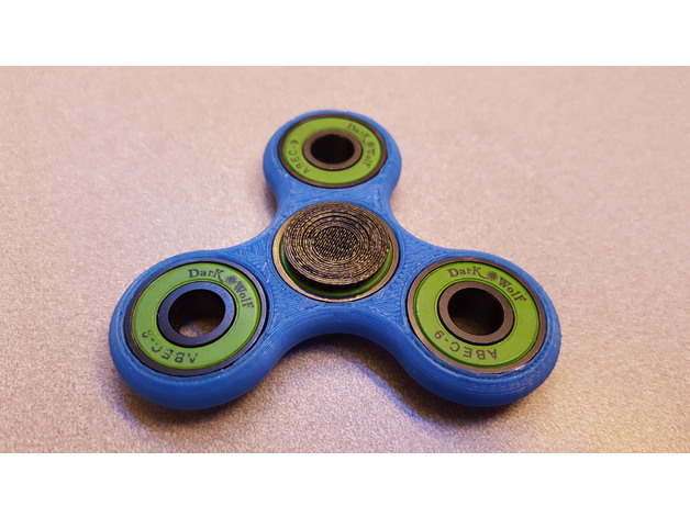 Spinner Button concave