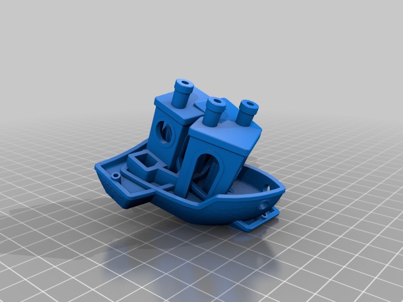 Glitched 3D Benchy