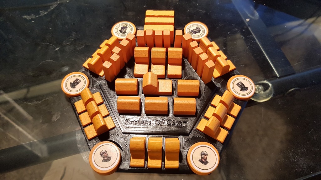 Settlers of Catan - Piece Holder - Seafarers, Cities & Knights