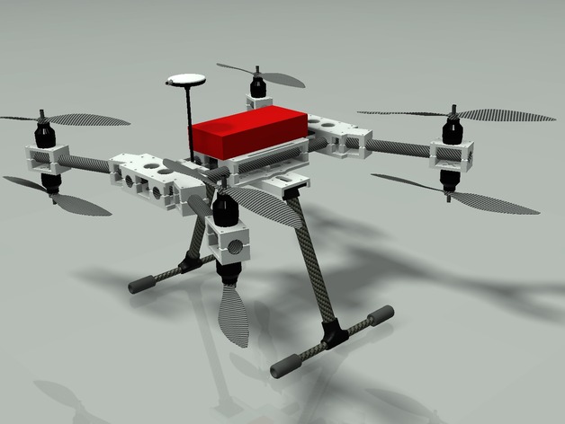 InfinityONE - 3d printable Octocopter