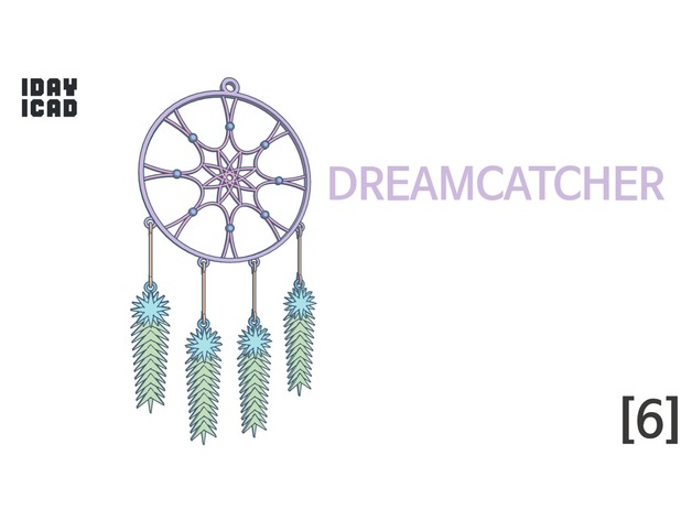 1Day1Cad Dreamcatcher 6