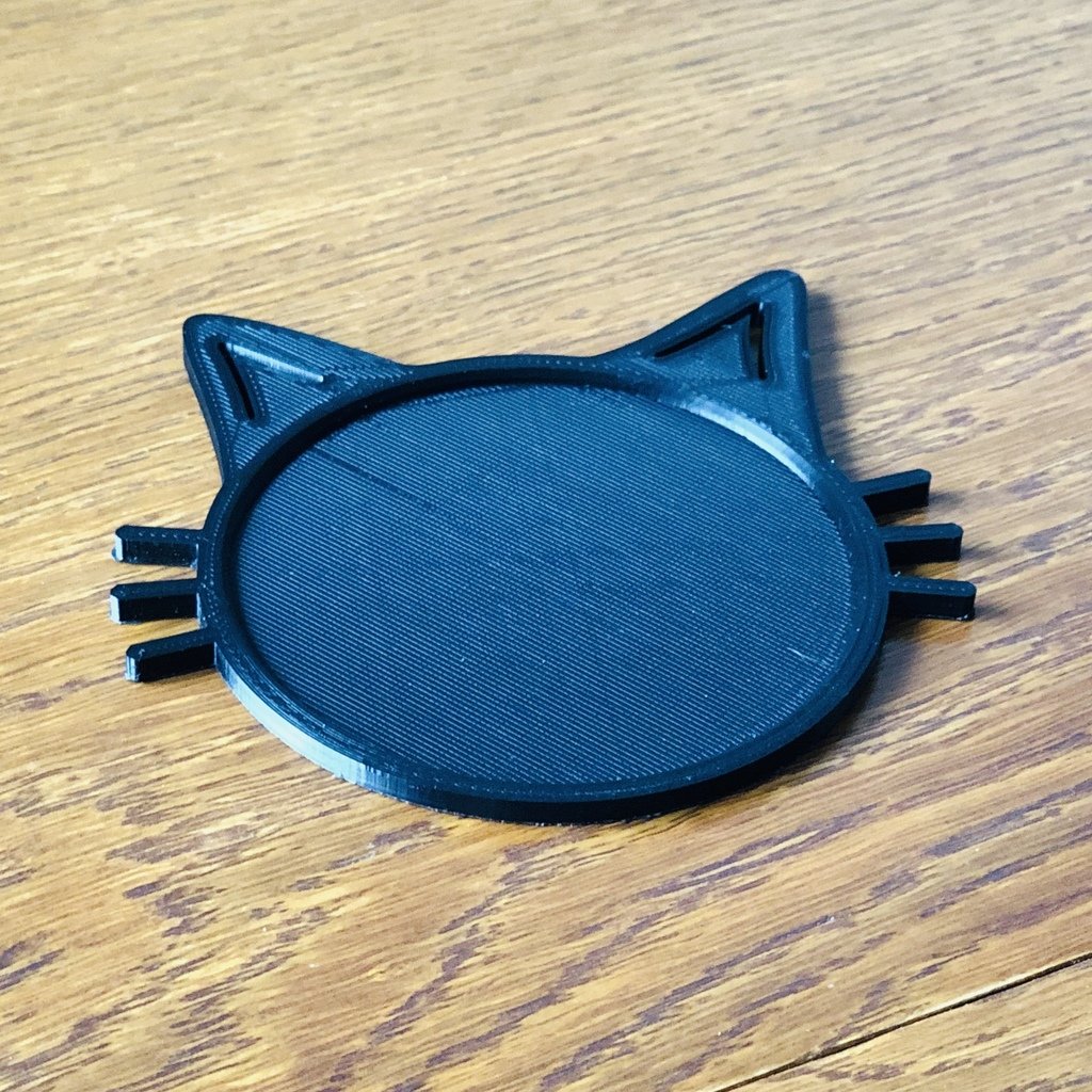 Cat Shaped Coaster
