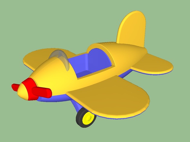 Playmobil 123 compatible plane