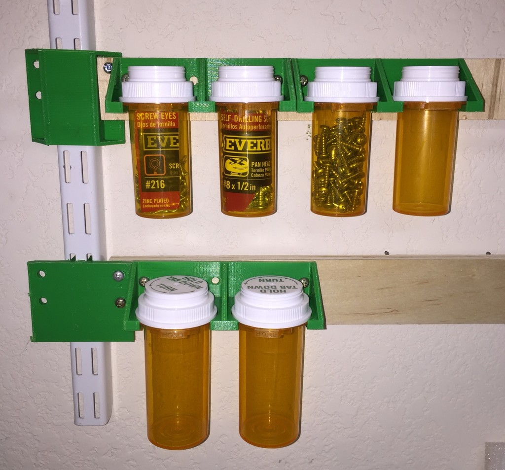 Pill Bottle Rack
