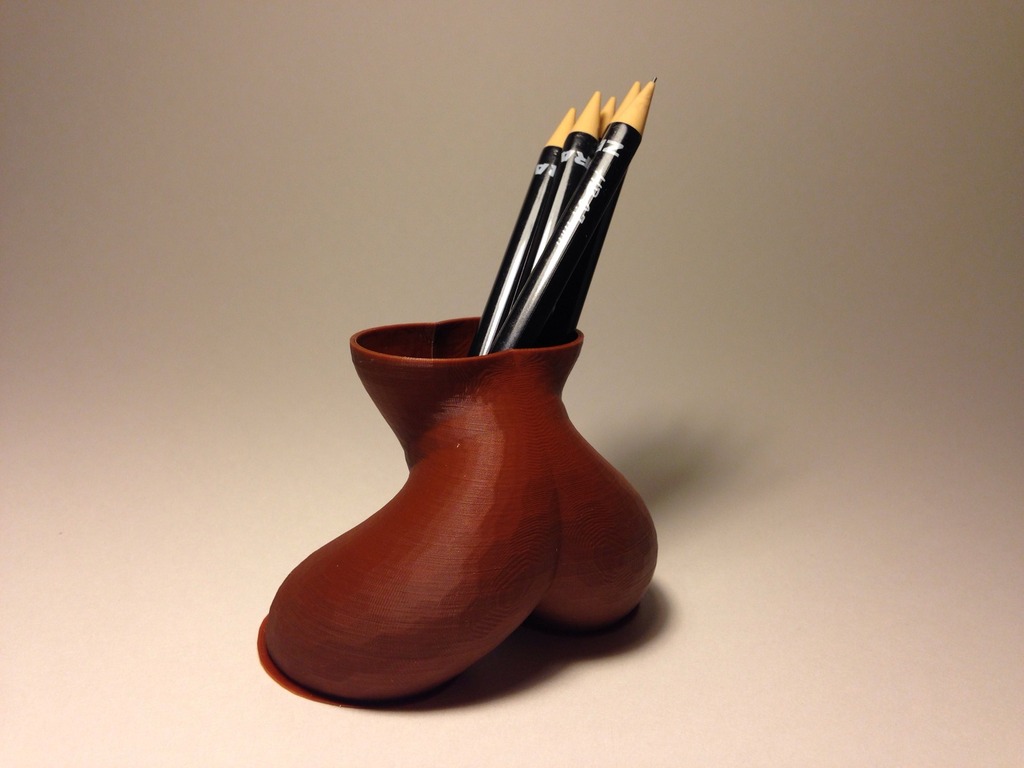 Customizable Conjoined Spiral Vase