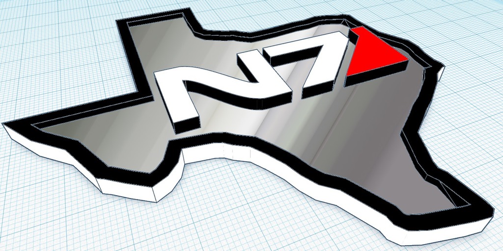N7 Logo within Texas