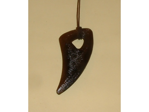 Tooth Pendant 2