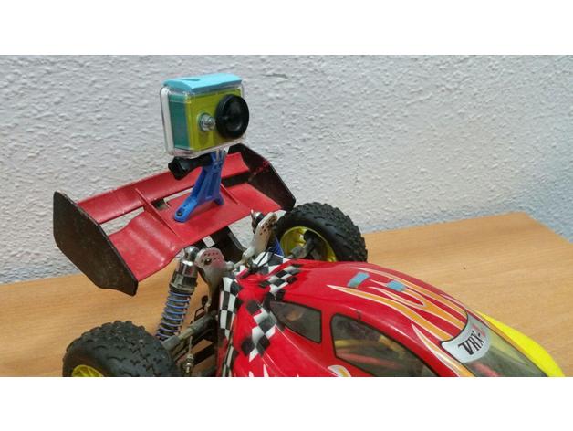 GoPro (action cam) mount for RC CAR VRX2