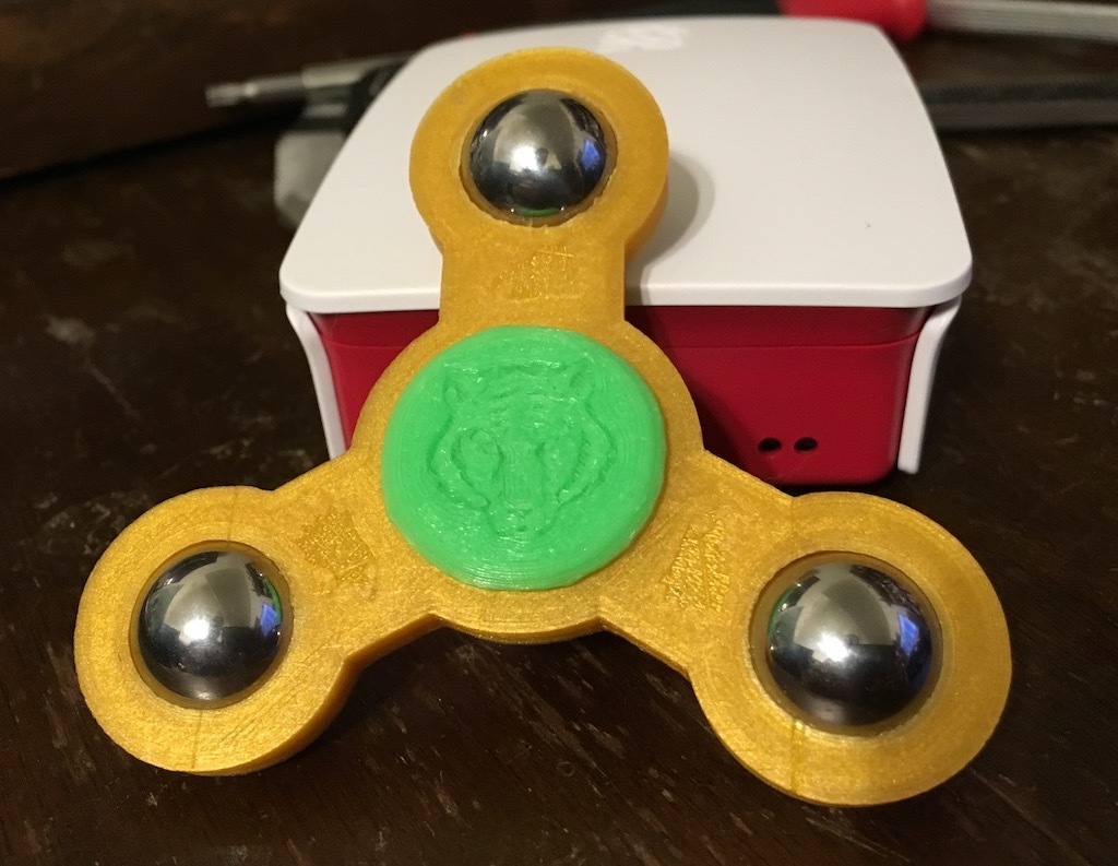 Personalizable Ball Fidget Spinner