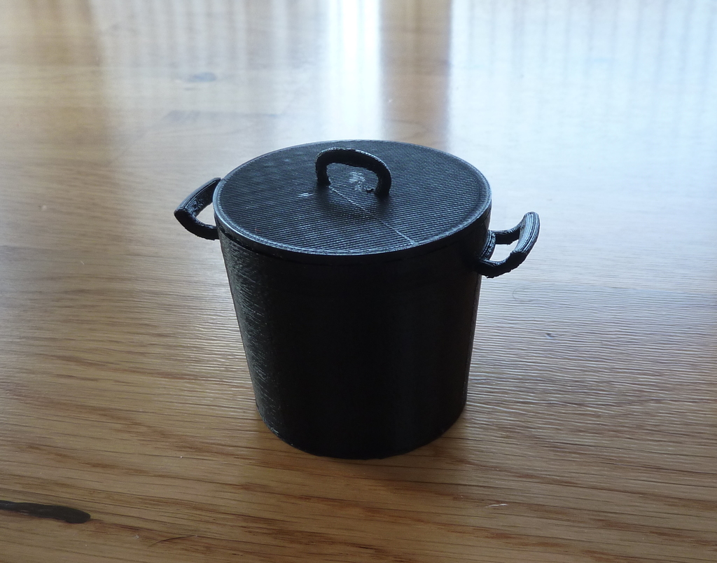 Cooking Pot with Lid Toy