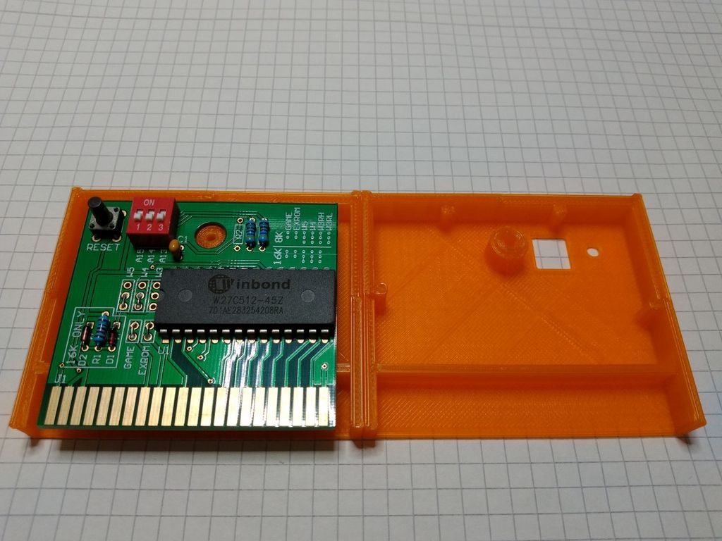 Commodore 64 cartridge case