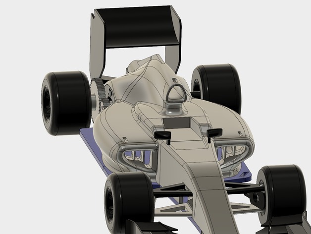OpenRC F1 Body Vent Louvers