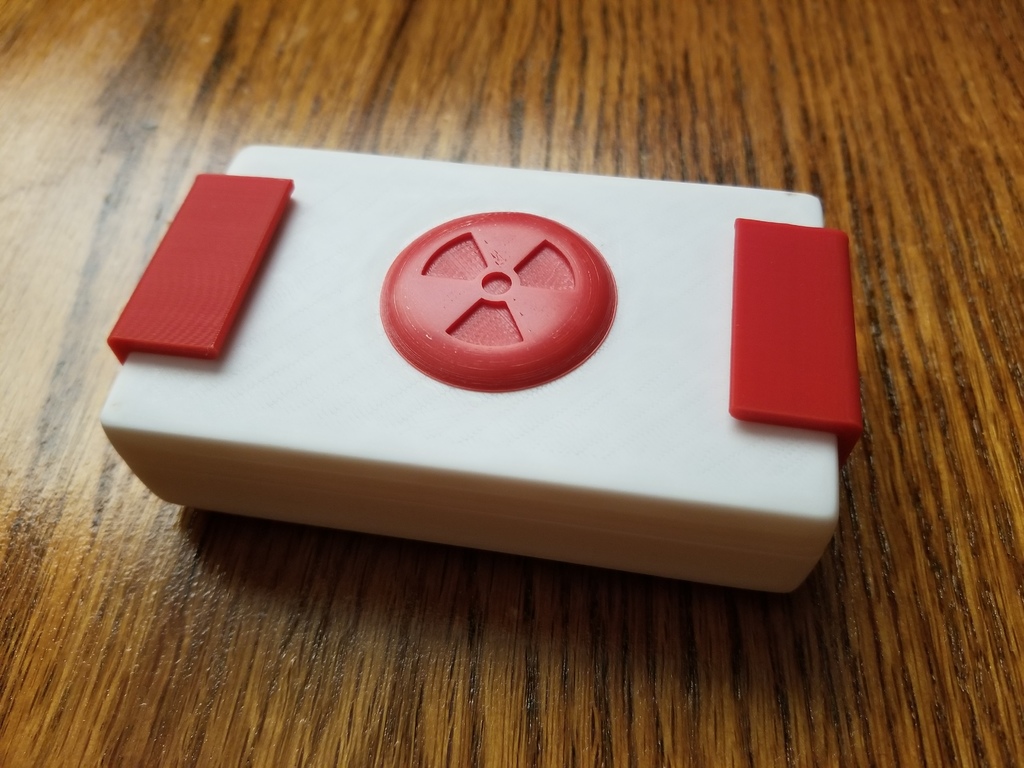 Atomic Trinket Box (With Locking Clasps and Inner Shelf)