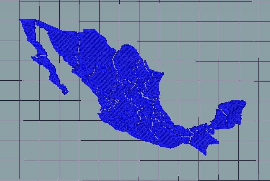 Mexico Map Puzzle