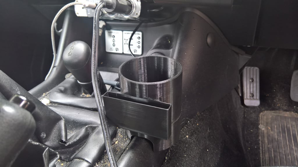 Land Rover Discovery 2 Can and Phone holder