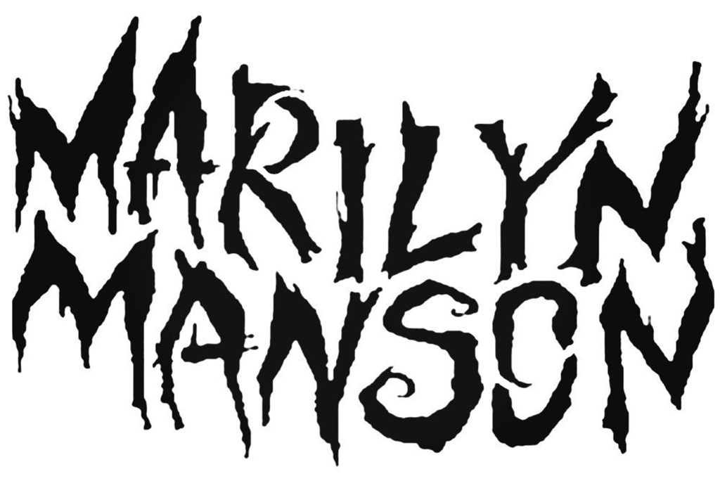 Marilyn Manson Spooky kids stencil