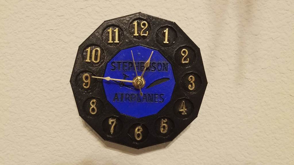 Customizable Analog Wall clock