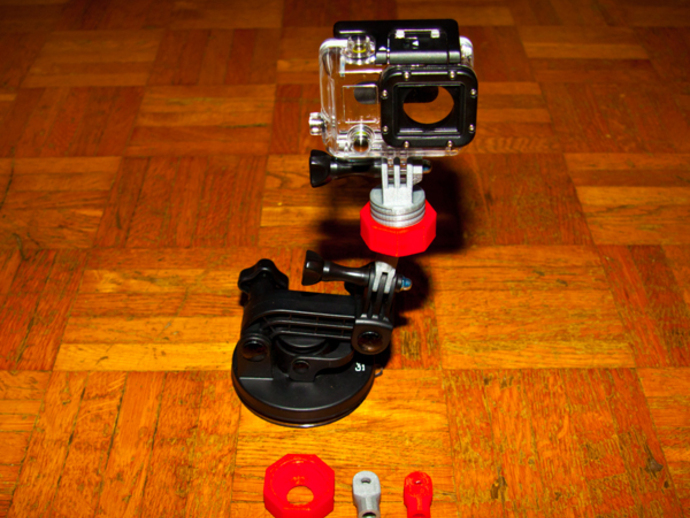 GoPro ball joint mount