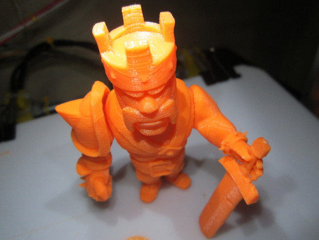 Barbarian King Clash Of Clans By Yucelll Thingiverse