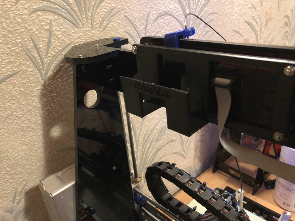 Octoprint rear support for Anet A8 / prusa i3